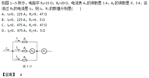 2019年高起點理化綜合考試練習題及答案一
